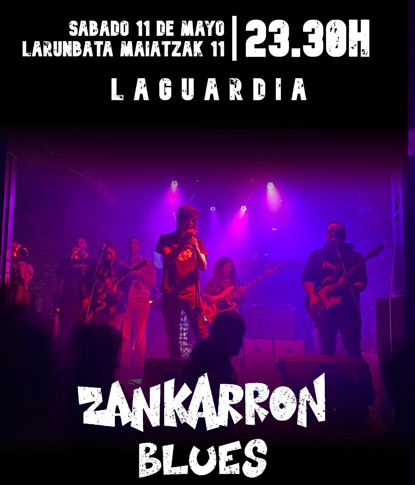 actuación zancarron blues