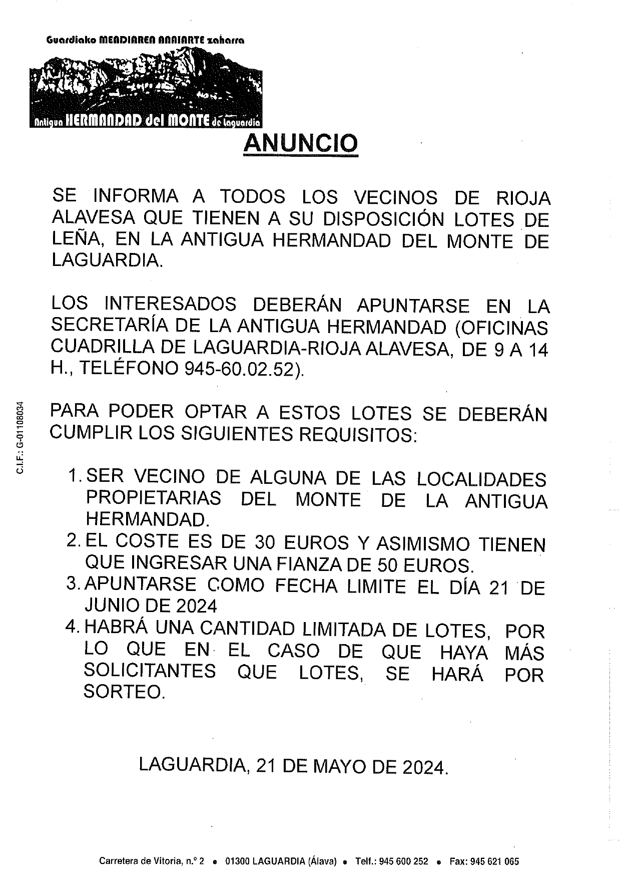 lotes leña