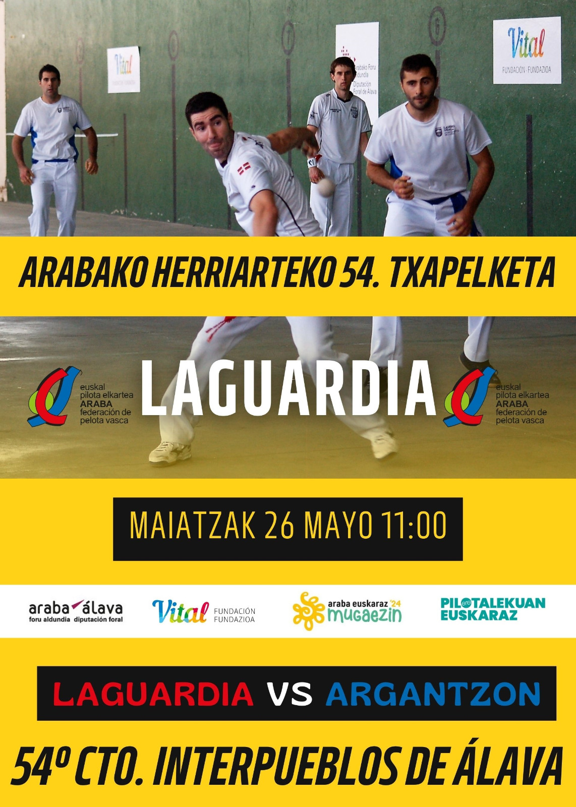 pelota mayo