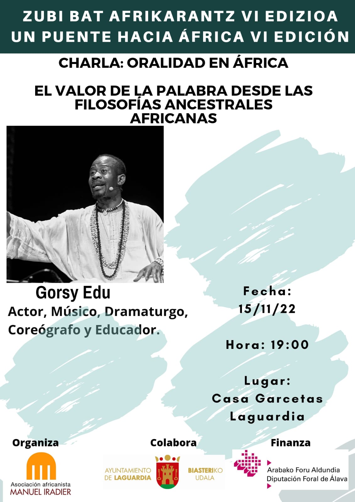 charla oralidad en áfrica