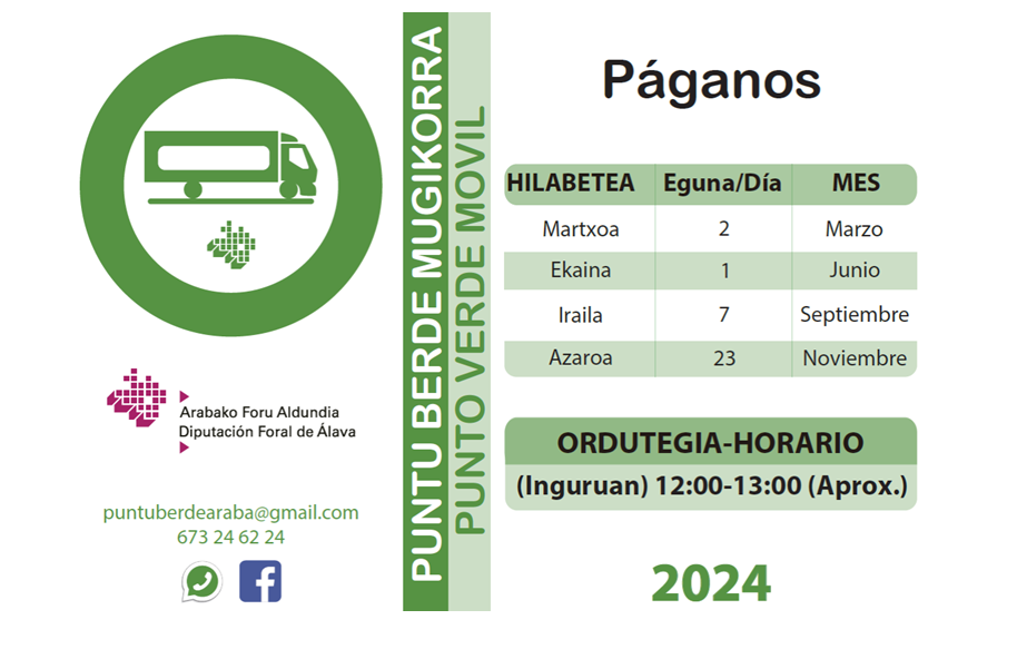 PUNTO VERDE PÁGANOS
