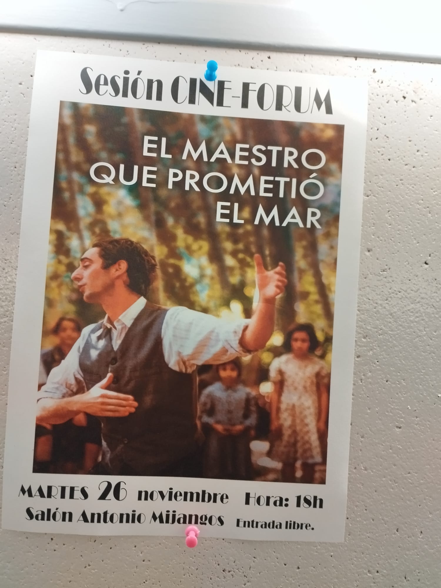 el maestro que prometió el mar