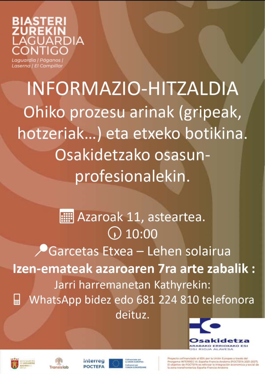 charla osakidetza