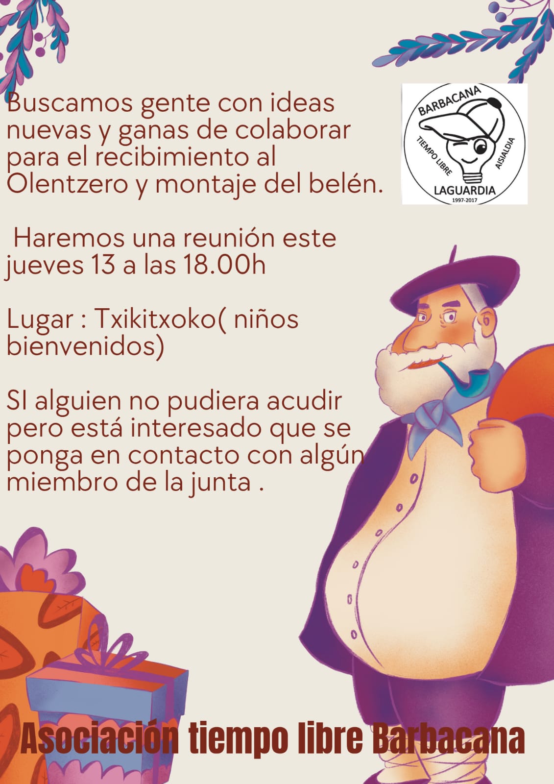colaboracion belen y olentzero