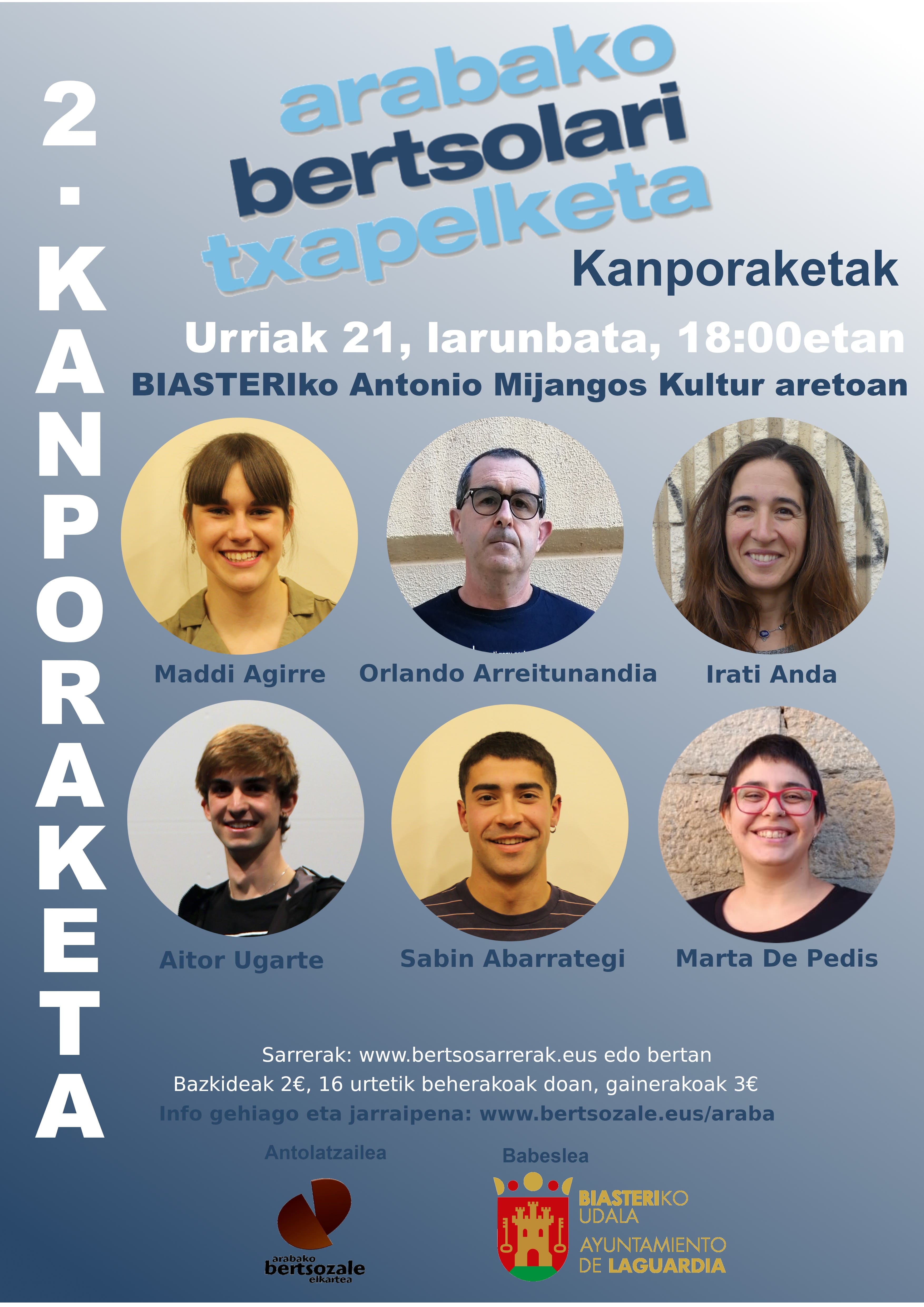 BERTSOLARI TXAPELKETA