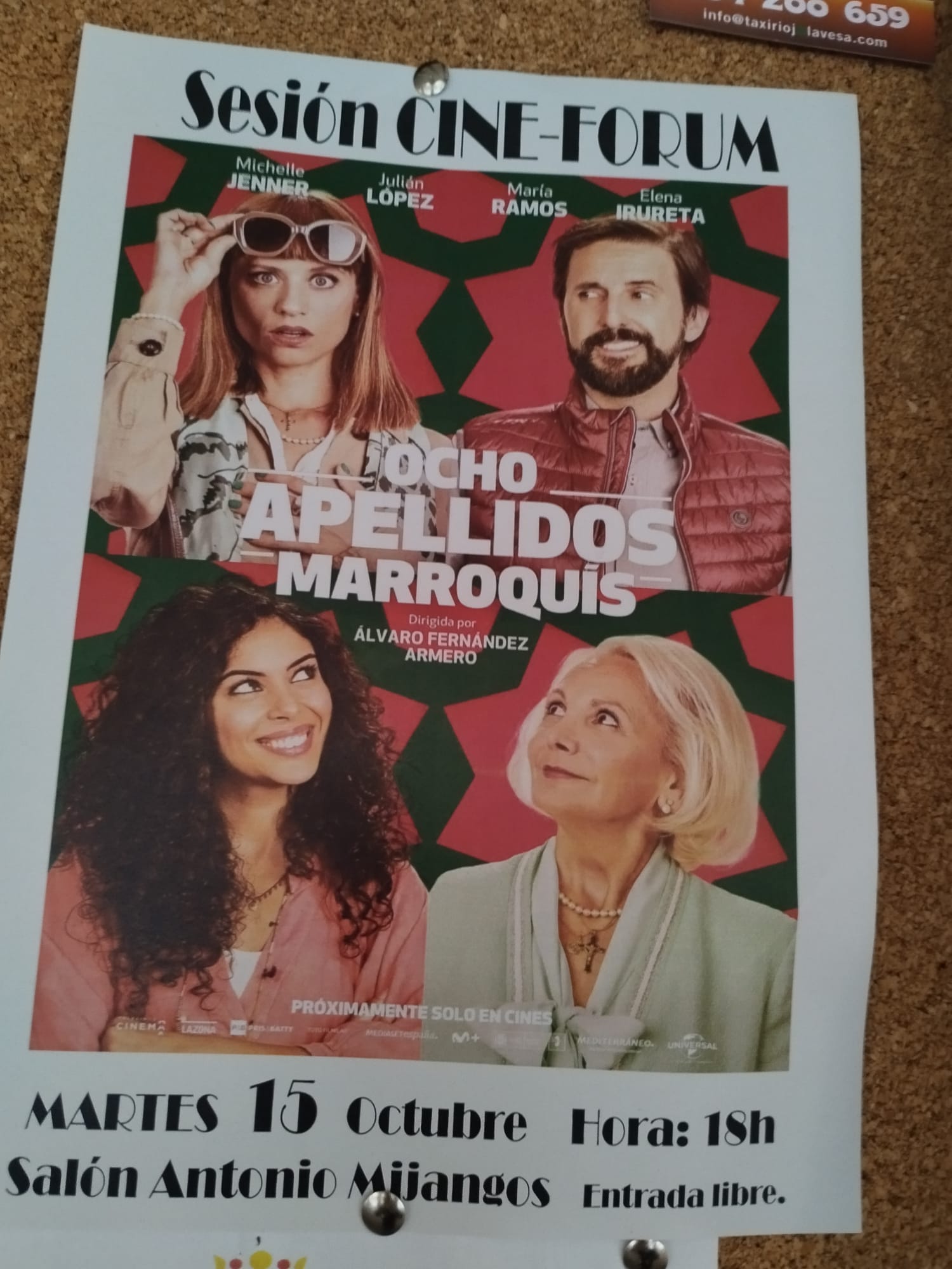 cine forum 15 octubre