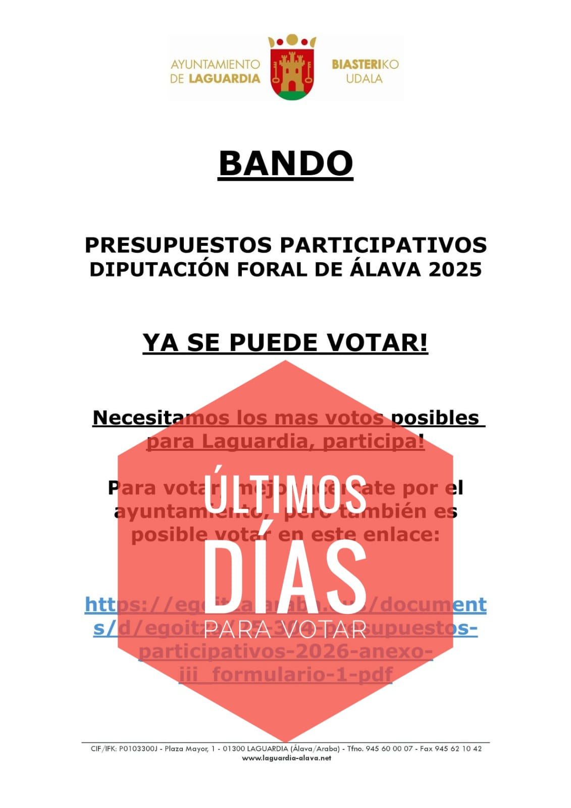 PRESUPUESTOS PARTICIPATIVOS araba 2026 ultimos dias.JPG
