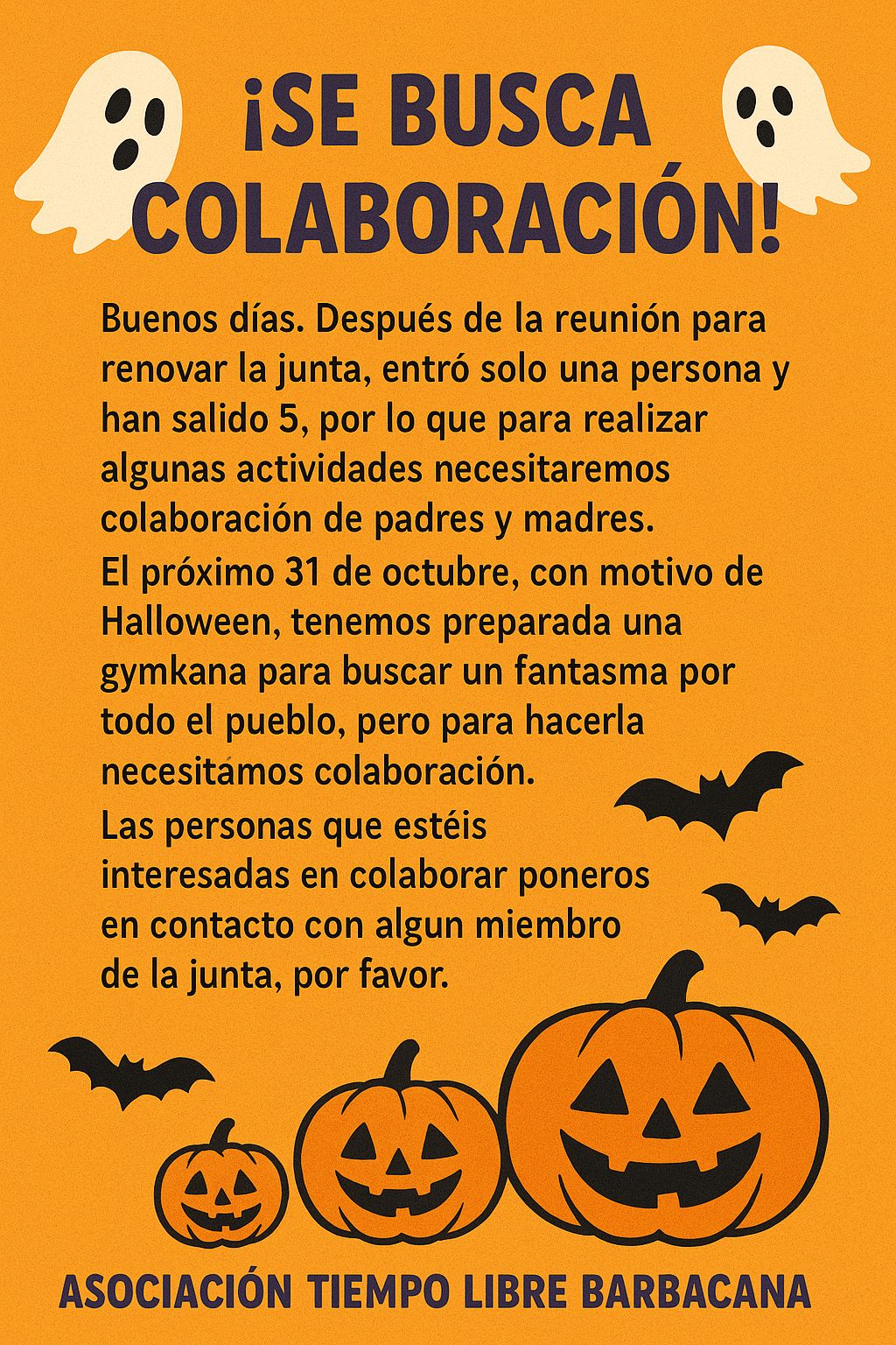 hallowen colaboracion
