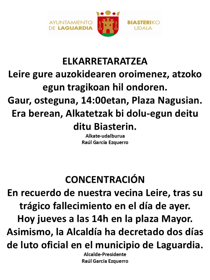 CONCENTRACION SILENCIOSA