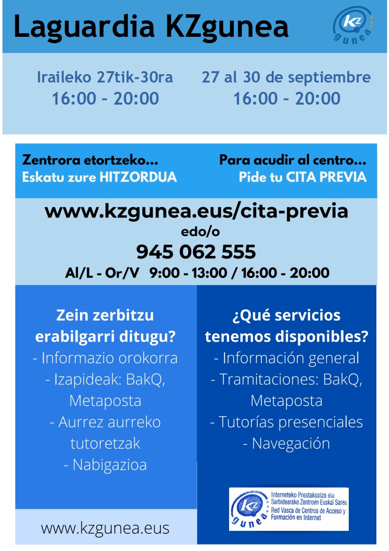 kz gunea septiembre